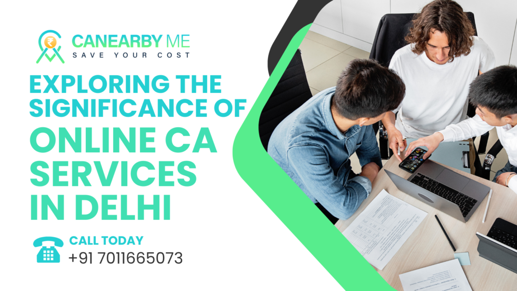 Online CA Services in Delhi
